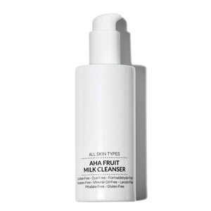 AHA Fruit Milk Cleanser.