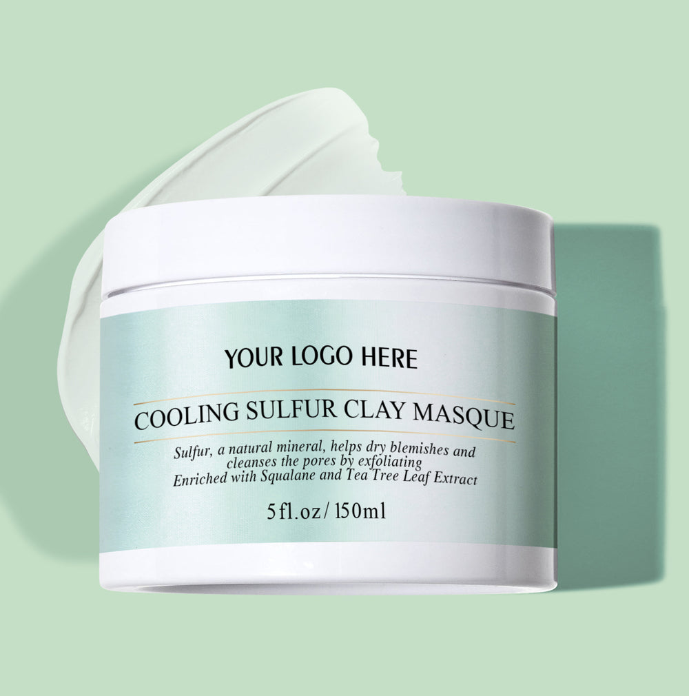 Cooling Sulfur Clay Mask