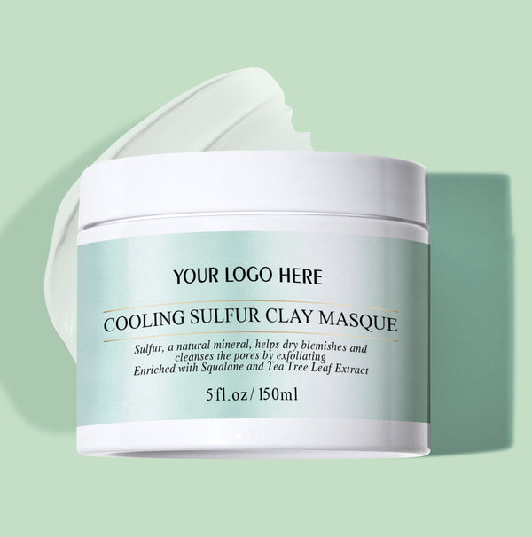 Cooling Sulfur Clay Mask
