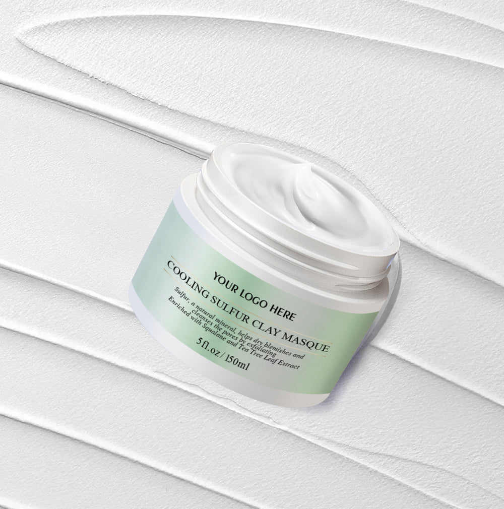 Cooling Sulfur Clay Mask