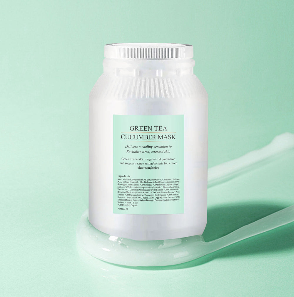 Green Tea Cucumber Mask Bulk