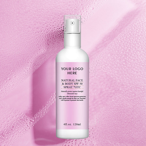 Natural Face & Body SPF 50 Spray *OTC