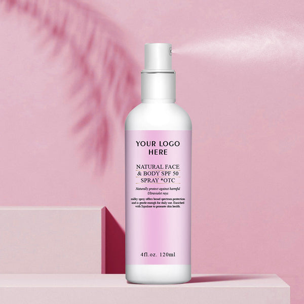 Natural Face & Body SPF 50 Spray *OTC