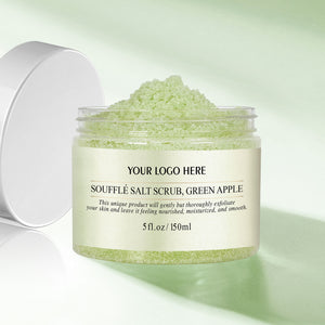Soufflé Salt Scrub, Green Apple