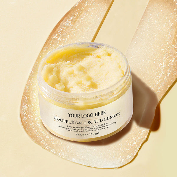 Soufflé Salt Scrub, Lemon