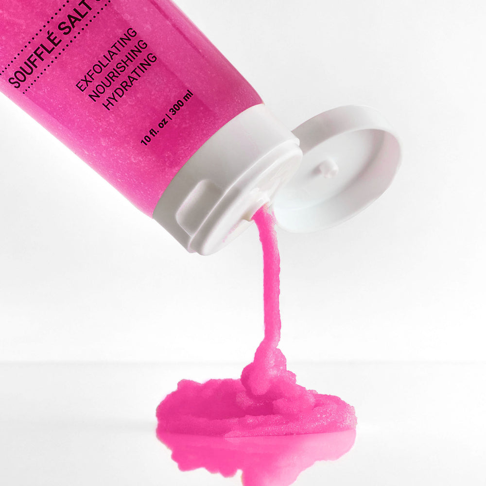 Soufflé Salt Scrub, Raspberry